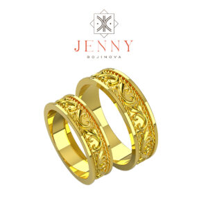 Golden Duo Rings